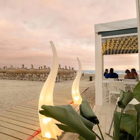 Apartmán Apartbeach Chloe Con Gran Terraza Junto Playa